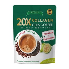 20x Collagen Chia Coffee Beauty Anti-Aging Improve Skin Elasticity 10 Packs
