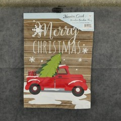 12.5in x 18in Double Sided Christmas Seasonal Outdoor Flag – Choose Style