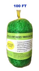 Green Plastic Trellis Netting for Climbing Plants – COMMERCIAL GRADE Trellis Net