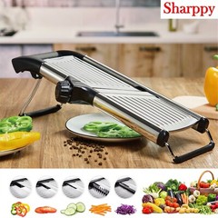 Mandoline Slicer for Kitchen Stainless Steel Food Chopper with Adjustable Blades