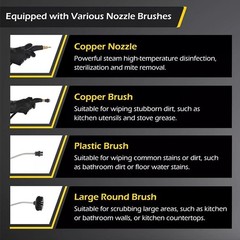 Steam Cleaner 3800W High Pressure Household Car Steam Cleaner Cleaning Machine
