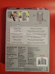 OEM Weber 7175 Grill Cover fits Most 18″ – 47cm Charcoal Grills (BBQ) GRAY – NEW