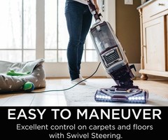 Shark Rotator Powered Lift-Away Upright Bagless Vacuum NV752 Burgundy/Gray