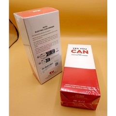 (2) Kitchen Mama Yes You Can Auto Can Openers Red One-Touch Easy To Use Set of 2