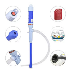 Battery Powered Electric Fuel Transfer Siphon Pump Gas Oil Water Liquid 2.2 GPM