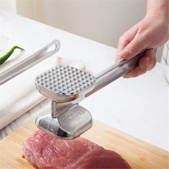 7.68In Double Side Beaf Steak Mallet Meat Tenderizer Hammer Kitchen Pounder Tool