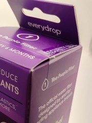 EveryDrop #1 The Purple Filter EDR1RXD1 Refrigerator Water Filter, Brand New