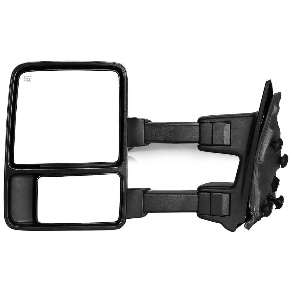 Towing Mirrors Ford F250 F350 F450 F550 2008-2016 Power Extension Black
