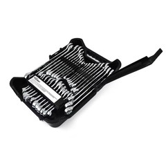 32-Piece Wrench Set, Combination Tools, Metric and SAE Sizes Included NEW