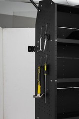 2Cargo Van Shelving Storage for Mid/High Roof Ford Transit 52”W x 60”H x 13”D