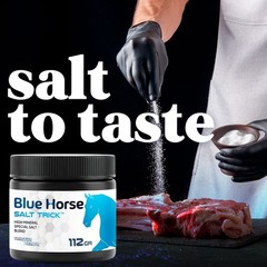 Blue Horse Salt Trick – Specialty High Mineral 6 Salt Blend – Specialty Salts