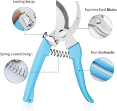 Garden Pruning Shears 2 Pack Gardening Shears Garden Scissors Stainless Steel
