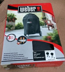 Weber 22″ inch Black Premium Grill Cover Master-Touch Model 7150