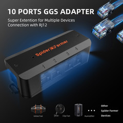 Spider Farmer 6″ Inline Fan with Carbon Filter GGS Controller Ventilation System