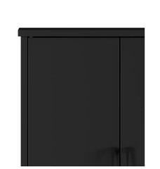 Ardent Over Toilet Storage Cabinet Black Bathroom Space Saver Shelf