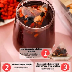 Ginseng Five Treasure Tea Herbal Wellness Blend – 100g (20 Bags) Free Shipping!!