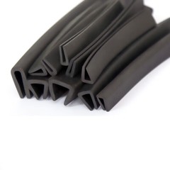 Rubber U Channel Edging Trim Seal Strip Profile Edge Protector Slot 0.5mm-60mm
