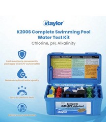 Taylor K-2006 FAS-DPD Pool Water Test Kit Chlorine pH Alkalinity Calcium