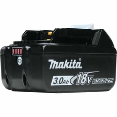 Makita BL1830B 18V LXT Lithium-Ion 3.0Ah Battery, Impact Resistant Outer Case