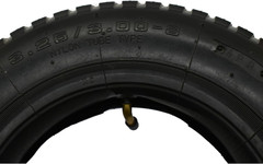 3.25/3.00-8 Wheelbarrow Tire and Inner Tube (1 Set) by Air Filled 4PR and ma…
