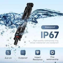 1~10PCS Fuses Holder Built in10A 15A 20A 30A 32A in-line Fuse Solar PV Connector