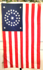 Flag United States US 34 Round Circle Stars 3 x 5 Polyester Historical American