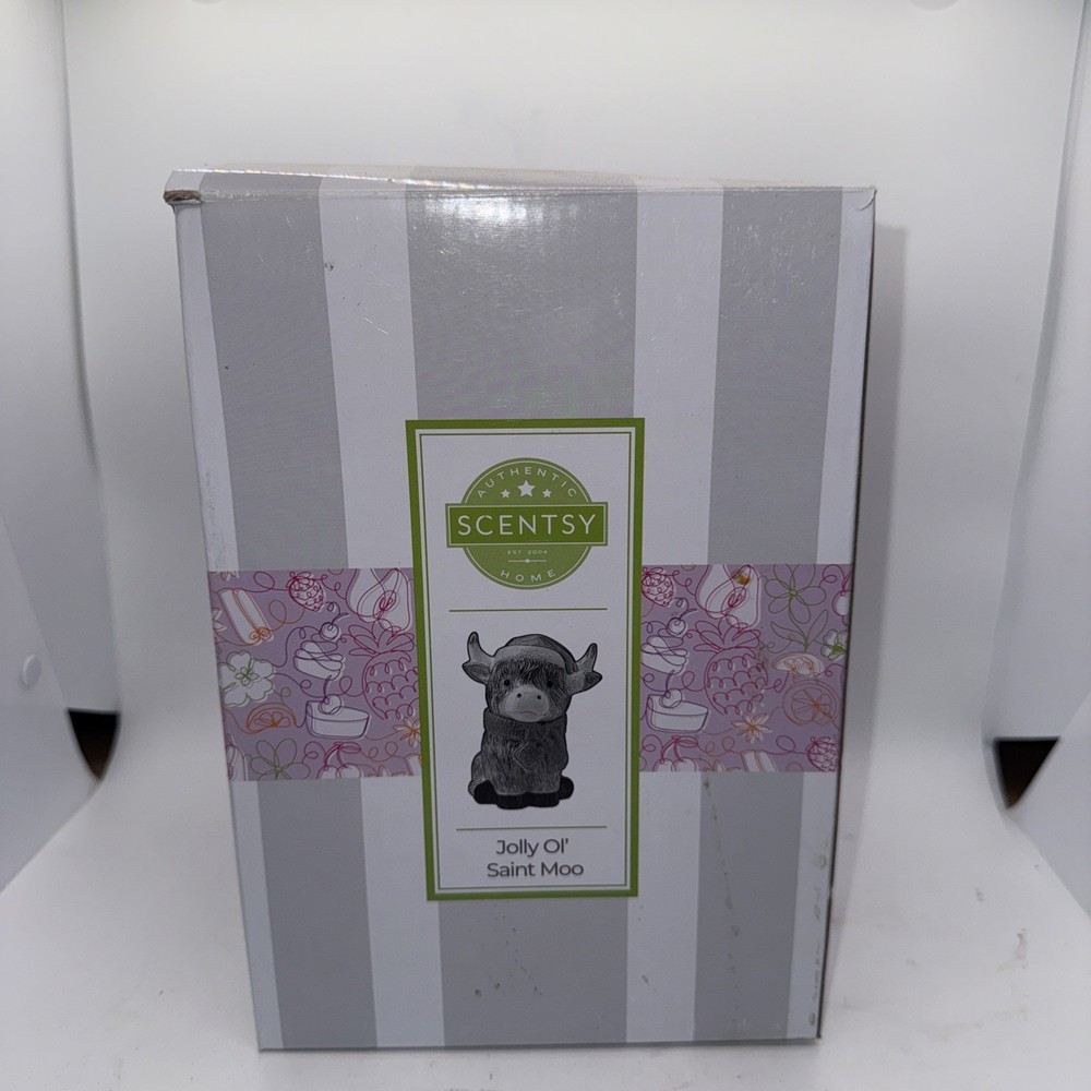 Scentsy Jolly Ol’ Saint Moo Warmer New Not Available Out Of Stock!! Sb1