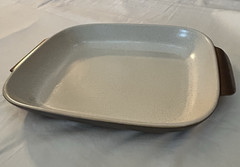 Vintage Denby Russet 14″x10″ Rectangular Baker England Stoneware Oven Dish