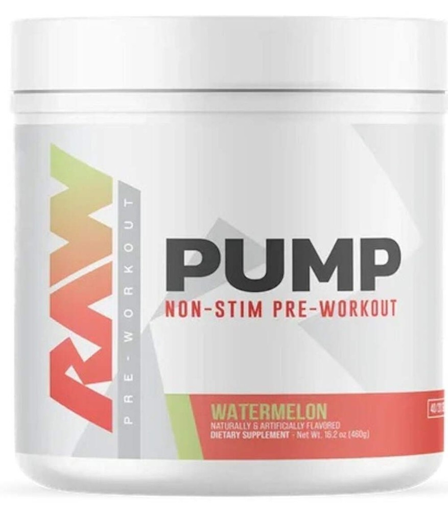 RAW Nutrition Pump Non Stim Pre-Workout 40 servings