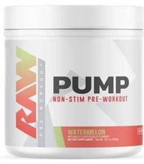 RAW Nutrition Pump Non Stim Pre-Workout 40 servings