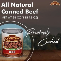 Keystone All Natural Beef, 28 oz Can (2 pack)