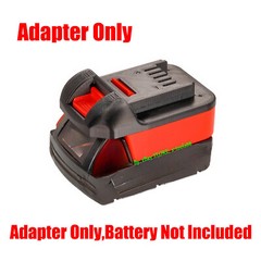 Adapter Suitable for Masterforce BOOST 20v Tools to Milwuakee M18 Li-lon Battery