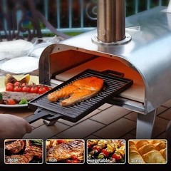 3-in-1 Portable Pizza Oven – Wood, Gas & Electric Options