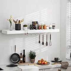 36 In.W X 10.3 In.D Floating Shelves,Wall Mounted,With Invisible Brackets,Decora