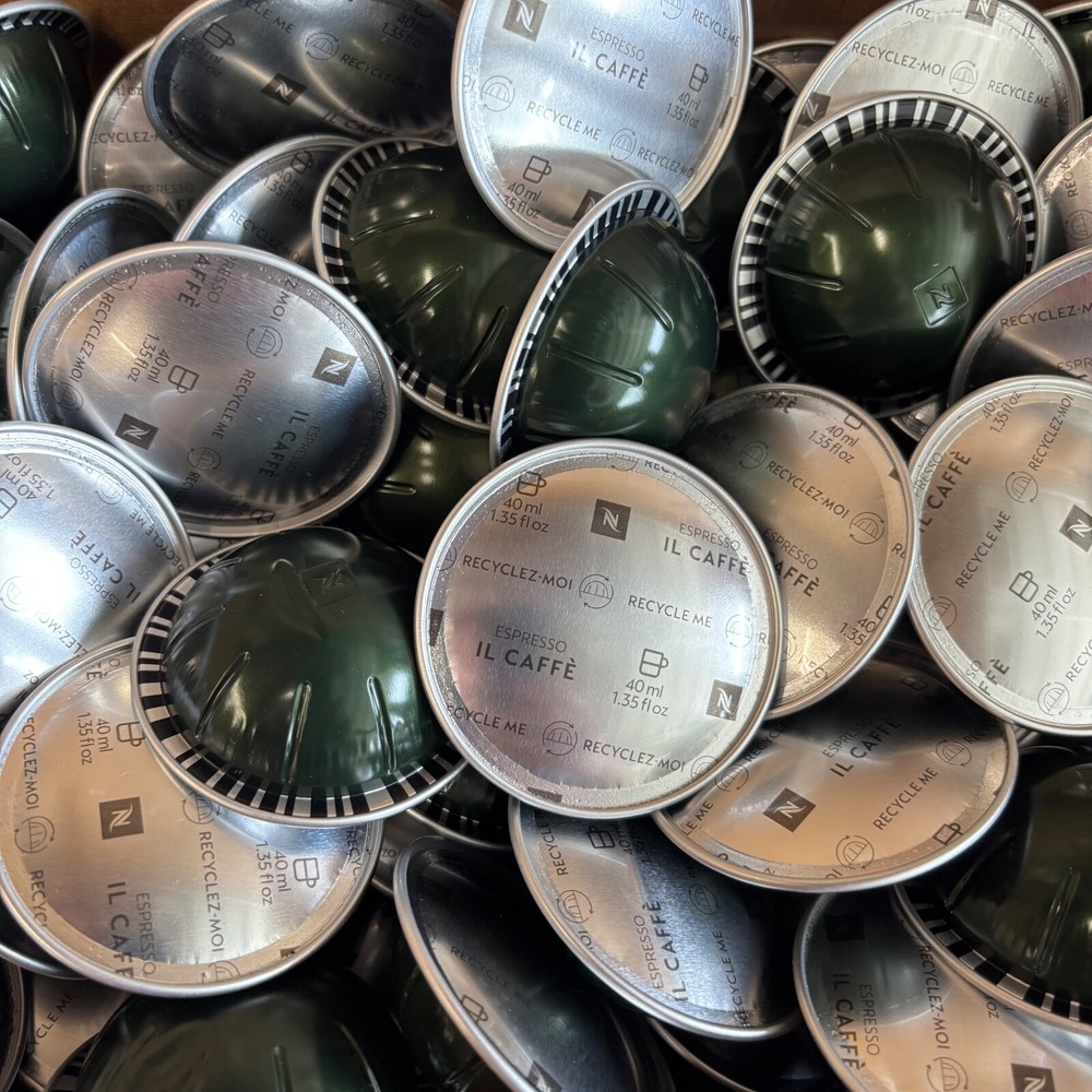 Nespresso Vertuo, IL Caffe, 30-Count Dark Roast Espresso Pods, BULK/LOOSE