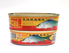 Lot of 2 GAN ZHU BRAND Fried Dace W/ Black Bean 227g Exp. 09/2028