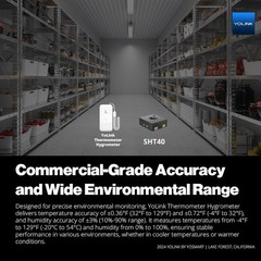 Smart Sensor 3-Pack: Wi-Fi-Free Environmental Monitoring with Long Battery Life