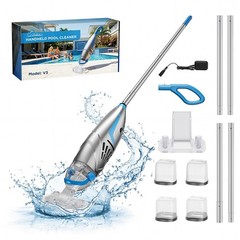 UIRWAY V3 Pool Vacuum for Above Ground Pools Upgraded 26.5 GPM High Powerful