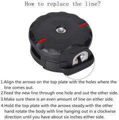 Trimmer Head For Echo SRM-225 SRM-230 Speed-Feed 400 High Quality String Trimmer