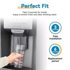 4X FOR LG LT1000P Refresh Refrigerator Ice Water Filter ADQ747935 GF-D706BSL