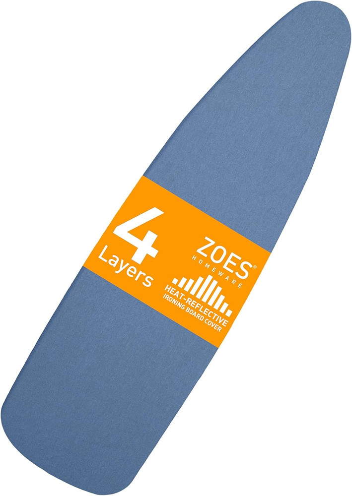 Ironing Board Cover and Pad | 100% Cotton with Blue