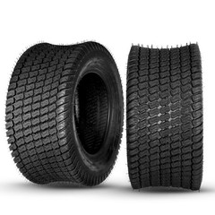 2pcs 16×7.50-8 Lawn Mower Tractor Turf Tires 4 Ply Rated 16×7.5-8 Tubeless