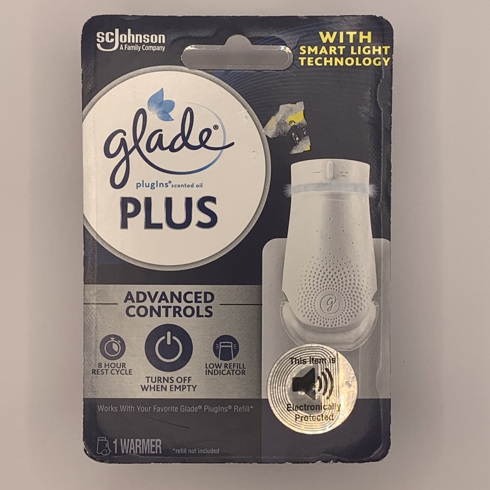 Glade Plugin PLUS Warmer-Smart Light Technology-Advanced Controls-No Refills