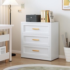 Elegro Metal Chest of Drawers,3 Storage Drawer Dresser for Bedroom Small Dresser
