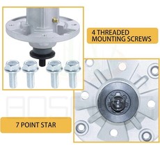 3 Pk Bosflag AM136733 AM143469 AM134292 AM137483 Spindle Assembly for John Deere