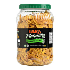 Iberia Lightly Salted Plantain Chips 20 oz