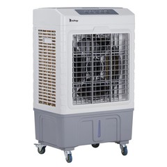 3-in-1 Evaporative Air Cooler, Portable Swamp Cooler with 10.57Gallon Reservoir