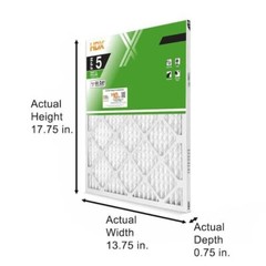 3-Pack Standard Pleated Air Filter 14x18x1, Air Filters Replacement FPR 5 MERV 8