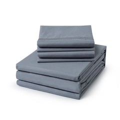 4/6 Piece Soft Microfiber Sheet Set Deep Pocket Bedding Easy Care – ClevaHome