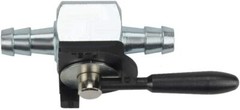 2X 1/4″ Heavy Duty Fuel Gas Shut-Off Valve Steel In-line Cut-Off ATV Kart Mower